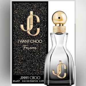 Jimmy Choo Black and Gold Glitter Perfume 1.3 fl. oz.